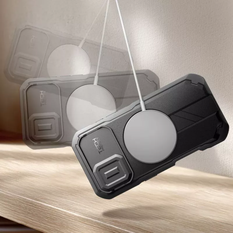 TECH-PROTECT KEVLAR MAGSAFE IPHONE 17 BLACK