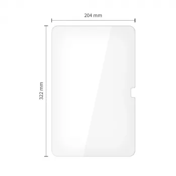 Tech-Protect Glass Fit+ Grūdinto stiklo apsauga Samsung Galaxy Tab S8 Ultra/S9 Ultra/S10 Ultra/S11 Ultra 14.6 inch (2 vnt.)