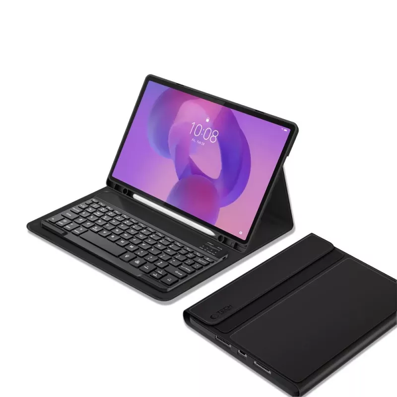 Tech-Protect SC Pen + Keyboard for Lenovo Idea Tab Pro / Pro MT 12.7 TB-373 Black
