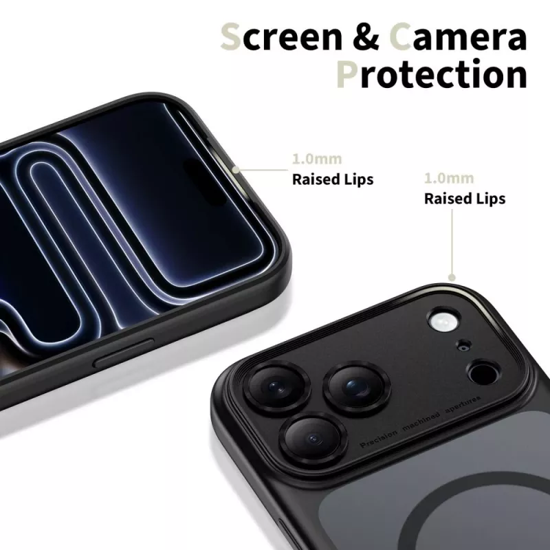 TECH-PROTECT MagPeak MagSafe CC iPhone 17 Pro Matte Black