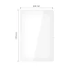 TECH-PROTECT Glass Fit+ 2-Pack Apsauginis Stiklas Samsung Galaxy Tab A9+ / A11+ Plus 11.0 colių (SM-X210/X215/X216/X230/X235/X236) Skaidrus