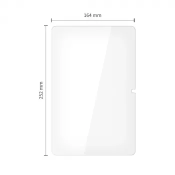 TECH-PROTECT Glass Fit+ 2-Pack Apsauginis Stiklas Samsung Galaxy Tab A9+ / A11+ Plus 11.0 colių (SM-X210/X215/X216/X230/X235/X236) Skaidrus