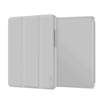 Tech-Protect Smartcase, Samsung Galaxy Tab A9 / A11 8.7 inch X110 / X115 / X133 / X135, pilka