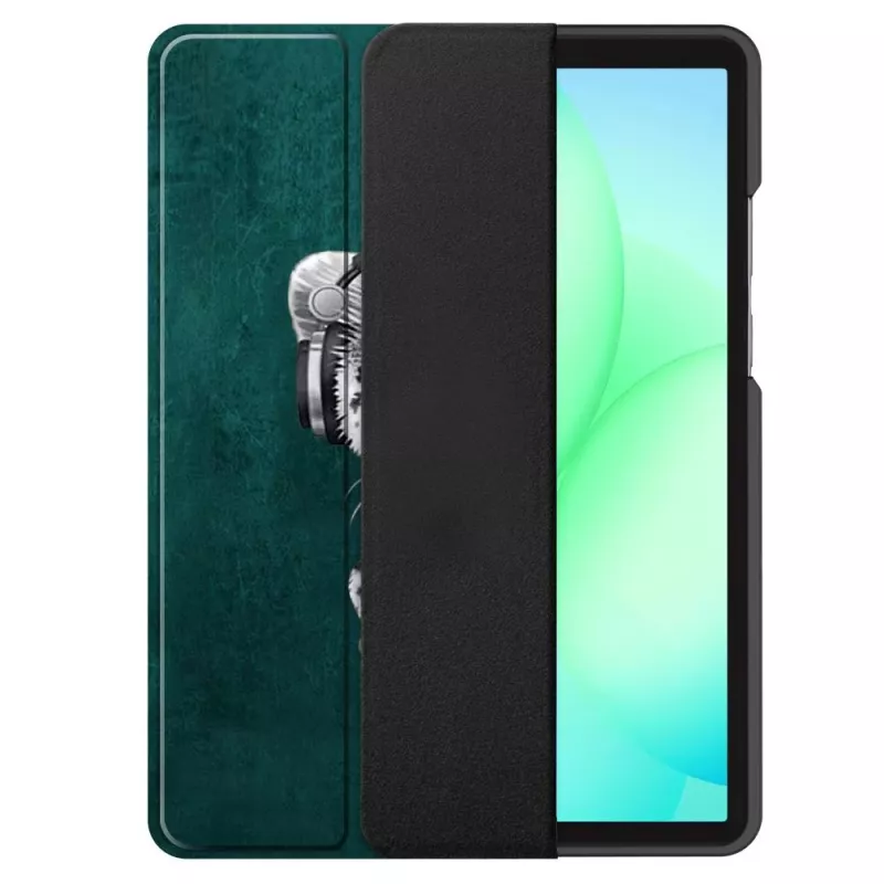 Tech-Protect Smart Case, skirta Samsung Galaxy Tab A9 8.7 colių SM-X110/X115/X117 – katės dizainas