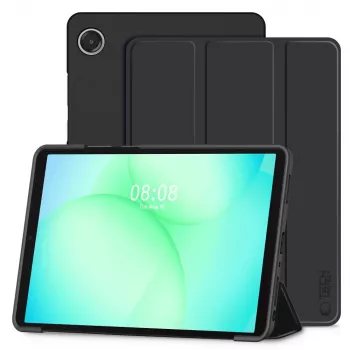 Tech-Protect Smart Case, skirta Samsung Galaxy Tab A9+ 11.0 (SM-X210/X215/X216) – juoda