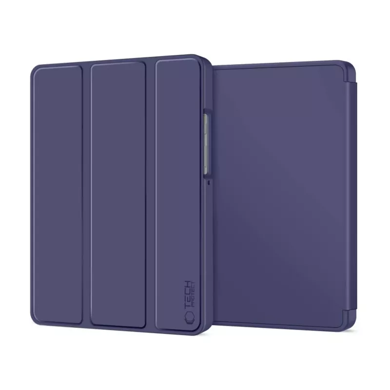 TECH-PROTECT SmartCase, Samsung Galaxy Tab A9+ / A11+ Plus 11.0 colio, X210/X215/X216/X230/X235/X236, tamsiai mėlyna