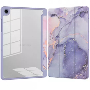 TECH-PROTECT SC PEN HYBRID Galaxy Tab A9+ / A11+ PLUS 11.0 X210 / X215 / X216 / X230 / X235 / X236 Violet Marble