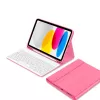 Tech-Protect SC Pen + Keyboard Case iPad 10,9 colio (10-os kartos, 2022) / 11 colio (2025) - Magenta