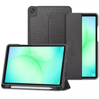 Tech-Protect SC PEN Canvas Protective Case for Samsung Galaxy Tab A9+/A11+ - Grey