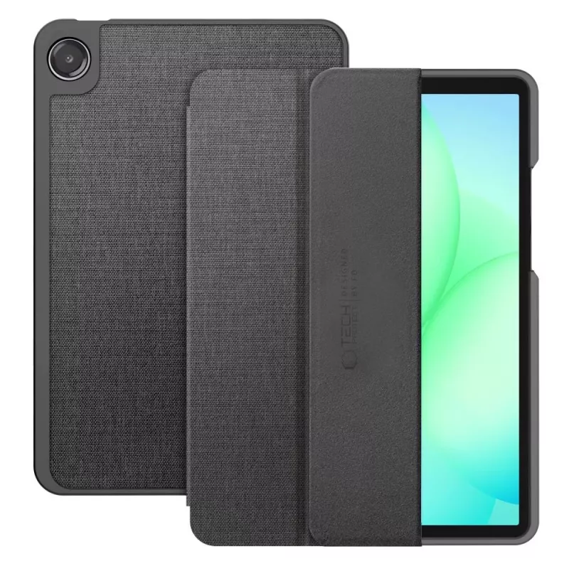 Tech-Protect SC PEN Canvas Protective Case for Samsung Galaxy Tab A9+/A11+ - Grey