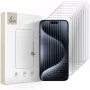 TECH-PROTECT Grūdinto stiklo ekrano apsauga 10 vnt. paketas, skirta Apple iPhone 15 Pro Max, skaidri