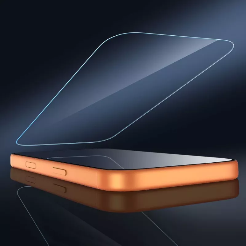 TECH-PROTECT Grūdinto stiklo ekrano apsauga 10 vnt. paketas, skirta Apple iPhone 15 Pro Max, skaidri