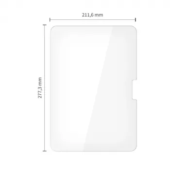 TECH-PROTECT Glass Fit+ 2-Pack Grūdinto stiklo ekrano apsauga, skirta iPad Air 13 colių (2024-2026) / iPad Pro 13 colių (2024-2025), skaidri