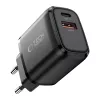 TECH-PROTECT NCA65W-GAN 2-Port Network Charger PD 65W / QC3.0 Black