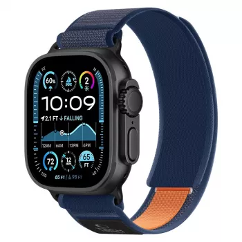 TECH-PROTECT NYLON ELITE APPLE WATCH 8 / 9 / 10 / 11 / SE / ULTRA (44 / 45 / 46 / 49 MM) NAVY/ORANGE