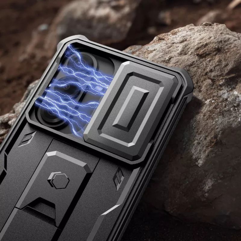 Tech-Protect Kevlar CAM+ 2-Set Galaxy S26 Black