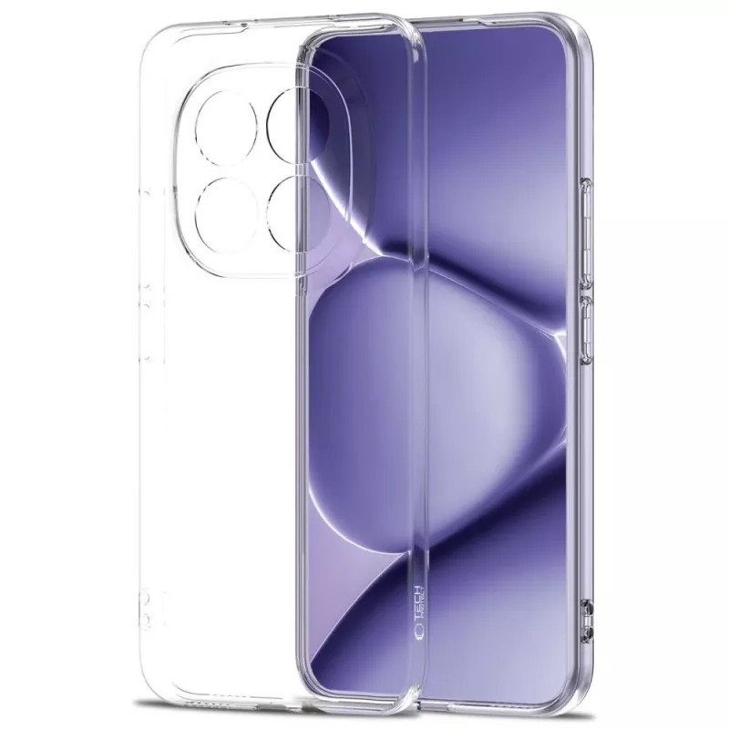 Tech-Protect Flexair Dėklas, skirtas Xiaomi Redmi Note 15 Pro 5G, Skaidrus TPU Nugarėlė