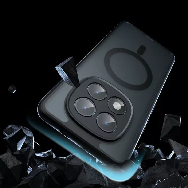 Tech-Protect Magmat Magsafe Case, skirtas Xiaomi Redmi Note 15 Pro 5G - matinė juoda