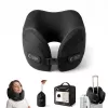 TECH-PROTECT COMFORTREST TRAVEL NECK PILLOW BLACK