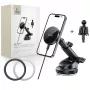 TECH-PROTECT MM15W-V5 Magnetic MagSafe Dashboard & Vent Car Mount Wireless Charger 15W Black/Black