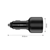 TECH-PROTECT CC04 3-Port Car Charger PD 175W Black