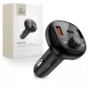 TECH-PROTECT CC06 3-Port Car Charger PD 72W + FM Transmitter Bluetooth Black