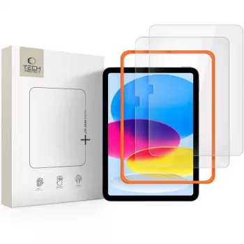 Tech-Protect Easy Set+ for Apple iPad 10.9 inch 10th Gen (2022) / 11 inch 11th Gen (2025) Clear - 2 vnt.