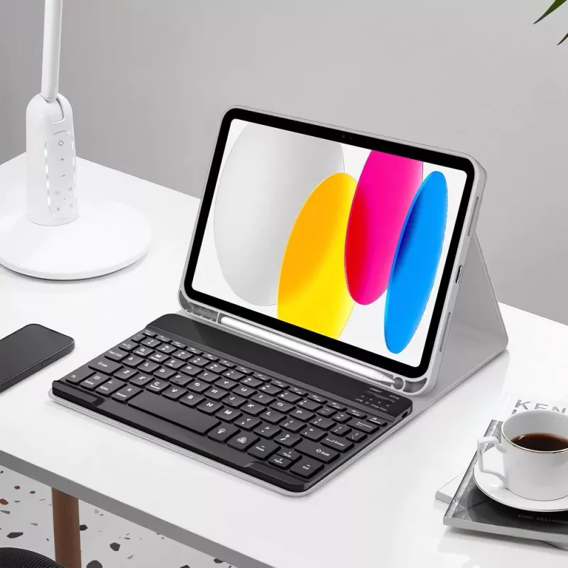 Tech-Protect SC Pen + Keyboard Case for iPad 10.9 inch (10th Gen, 2022) / iPad Air 11 inch (M2, 2024) / iPad Pro 11 inch (M4, 2024) - Grey