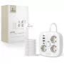 TECH-PROTECT PCS3X4 Power Strip 2 USB & 2 Type-C & 3 Socket 200cm White