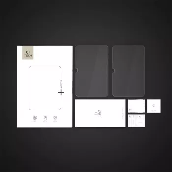 Tech-Protect Glass Fit+ grūdinto stiklo apsauginė plėvelė, skirta Samsung Galaxy Tab S10 FE+ 13.1 X620 / X626B – Skaidri – 2 vnt. pakuotė
