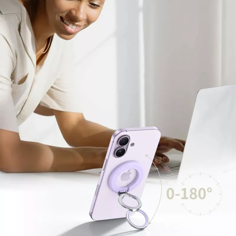 TECH-PROTECT MMR500 Magnetic MagSafe Phone Ring Mauve