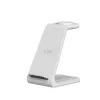 TECH-PROTECT QI15W-A36 3-in-1 belaidis įkroviklis „Apple“ įrenginiams baltas