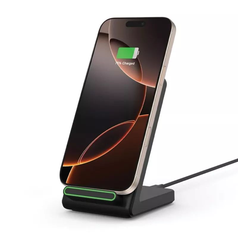 TECH-PROTECT QI15W-A40 belaidis įkroviklis juodas