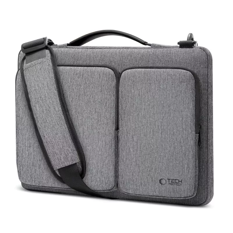 Tech-Protect Defender Bag Laptop 13-14 pilka