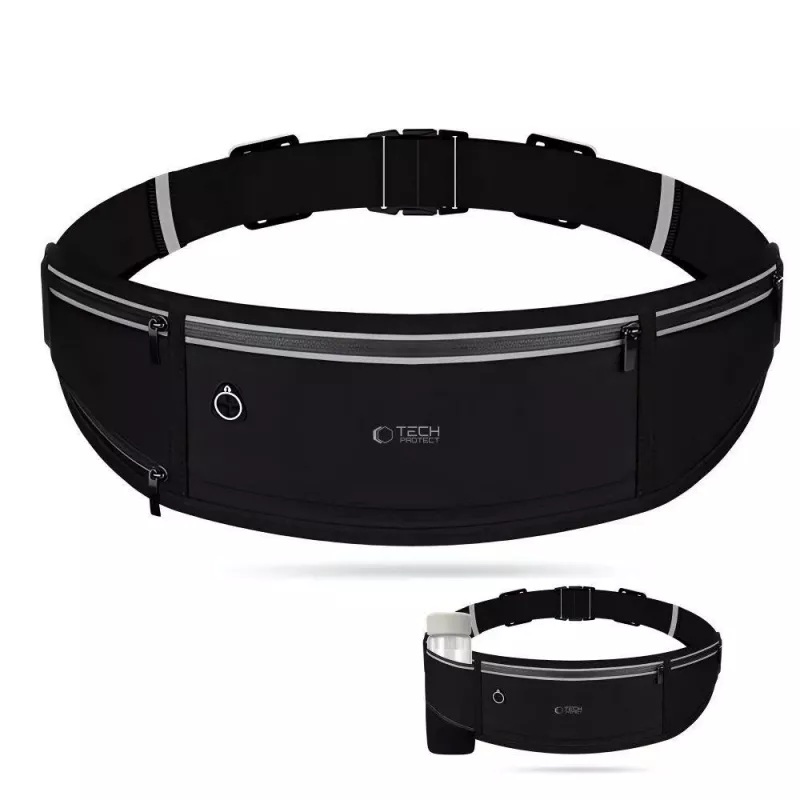 TECH-PROTECT M3 Universal Sport Waist Bag Black