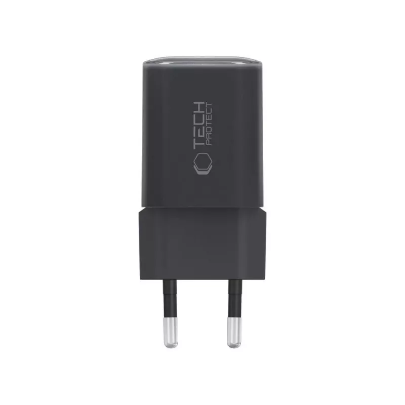 TECH-PROTECT NCM33 2-Port Network Charger PD 33W / QC3.0 Black