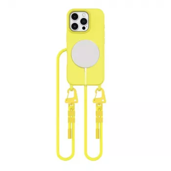 Tech-Protect Magnecklace MagSafe Dėklas iPhone 16 Pro Max, Geltona