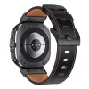 TECH-PROTECT DELTA PRO SAMSUNG GALAXY WATCH ULTRA 2024 / 2025 (47 MM) LEATHER BLACK