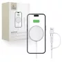 Tech-Protect QI15W-A44 MagSafe belaidis įkroviklis baltas