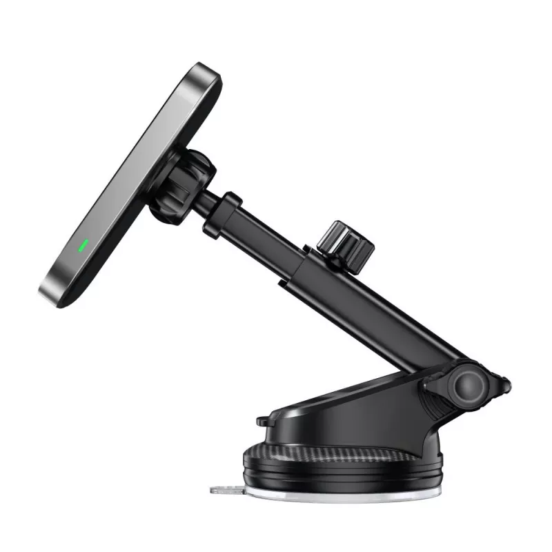 TECH-PROTECT MM15W-V9 Magnetic MagSafe Dashboard & Vent Car Mount Wireless Charger 15W Black