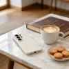 Tech-Protect Silicone MagSafe Case for Samsung Galaxy S26 Ultra - Cosmic Latte