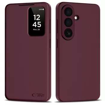 TECH-PROTECT Smart Wallet Case, skirta Samsung Galaxy S26+ Plus, Mulberry