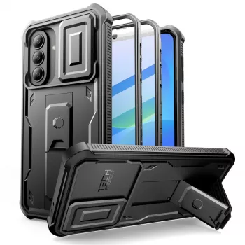 TECH-PROTECT Kevlar Cam+ 2-Pack fotoaparato objektyvo apsauginis stiklas, skirtas Samsung Galaxy A36 / A37 5G, juodas