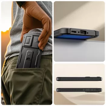 TECH-PROTECT Kevlar Cam+ 2-Pack fotoaparato objektyvo apsauginis stiklas, skirtas Samsung Galaxy A36 / A37 5G, juodas