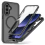 Tech-Protect Defense MagSafe dėklas, skirtas Samsung Galaxy A57 5G, matinė juoda