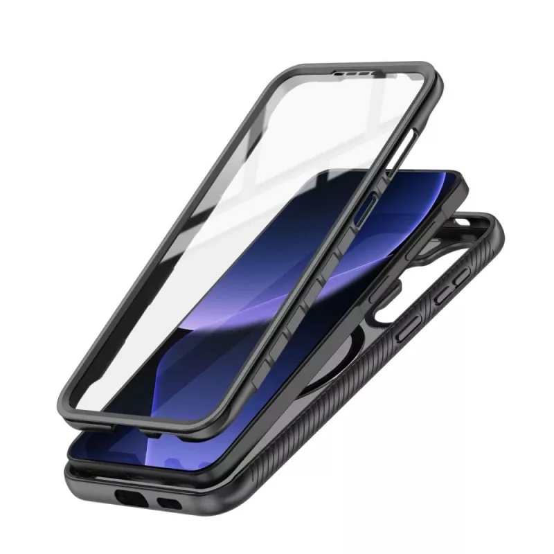 Tech-Protect Defense MagSafe dėklas, skirtas Samsung Galaxy A57 5G, matinė juoda