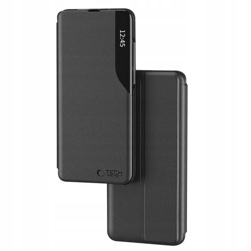Tech-Protect Smart View Dėklas, skirtas Samsung Galaxy A57 5G, Juodas
