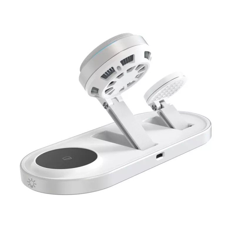 TECH-PROTECT A51 ARCTICBOOST 3-in-1 Magnetic MagSafe Wireless Charger 25W Qi2.2 White