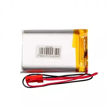 Akyga AKY0664 LP103451 Li-Po 3.7V 1850mAh Įkraunama Baterija su PCM JST 2.54 2-Pin 150mm