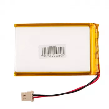Akyga AKY0640 LP674261 Li-Po 3.7V 2000mAh Įkraunama Baterija su PCM ir Molex 2.50 2-pin Jungtimi